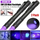 UV Ultra Violet LED Flashlight Blacklight Light 395nM Inspection Lamp Torch AU
