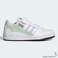 在飛比找蝦皮商城優惠-ADIDAS FORUM LOW 女鞋 休閒 皮革 魔鬼氈 