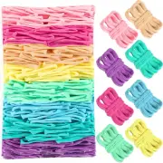 800 PCS Loom Loops 6 7 Inch Pastel Weaving Loom Loops Potholder Colorful Loops E