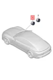Genuine PORSCHE Digital Clock 9J1919203TM7J