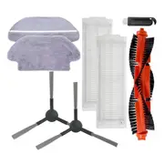 For A11 Robot Vacuum Cleaner Spare Hepa Filter Main Side Brush Mop Cloth Accessories Parts Kit
