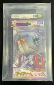 AFA Graded 9.0 "2008 Takara/Tomy Transformers-Henkei Classics D-02 Starscream"