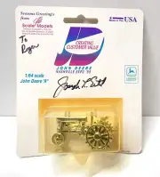 JOHN DEERE "A" ON STEEL NASHVILLE 1999 ERTL RARE GOLD 1/64 SCALE MODEL* SIGNED