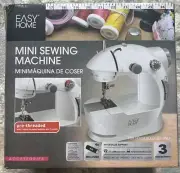 Easy Home 2Speed Sewing Machine Mini Sewing Machine - White Sealed