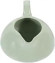 ABOOFAN Ceramic Gravy Boat Sauce Pitcher High Temperature Resistant Condiment Bowl with Handle for Milk Sauces and Tea Easy to Clean Stain Resistant Kitchen Essential
