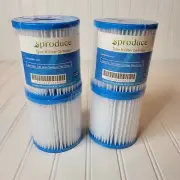 NEW 4 PACK - Type H Hot Tub Filter Cartridge Spa Filter Pump Replacement