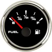 Daseeme Marine Fuel Gauge Boat Meter Level for Car Truck Backlight Signal Adjustable