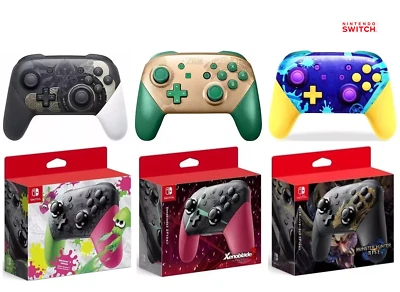 New Original JP Special Edition Switch Pro Controller for Nintendo, Retail Box