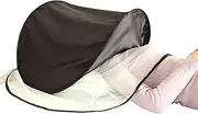 Bed Tent - Privacy Sleeping Canopy, Indoor Home in Pop Up, Breathable Light Blocked Fabric, Sturdy Flexible Frame, Easy Setup Design, Cosy Bedroom, Compact Foldable
