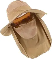 [YARNOW] Fisherman Hat Boys Hats Beach Hat Men Sun Hat for Men Gardening Hat Mens Sun Hat Sun Protection Hat Wide Brim Sun Hat Cool Hats for Men Mens Wide Brim Hat Women Sun Hat Nylon Khaki