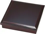 Lacquered Style Chamfer 8.5 Shokado [10.4 x 10.4 x 2.7 inches (26.5 x 26.5 x 6.9 cm)
