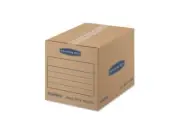 Fellowes 7713801 Bankers Box SmoothMove Basic Moving Boxes, Small Size, Kraft, B