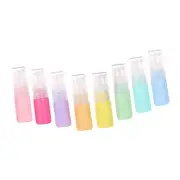 8 Pcs Small Water Spray Bottle Airless Pump Bulk Emulsion Subpackaging Press