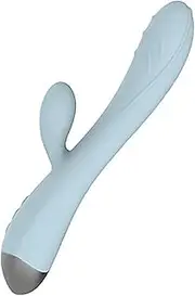 G-Point Sex Toy Vibrator Waterproof, Dildo Vibrators Vagina Clit Stimulation with 10 Vibration Modes Two-engined Anal Optimal Toy for Women,Blue