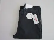 Corfu Ladies Pepper Grey Wash Easy Fit Bootcut Stretch Jeans Size 10