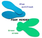 Foam Memory INSOLES SHOES Inner Sport for Shoe Boots Inserts Aroma / Actifresh