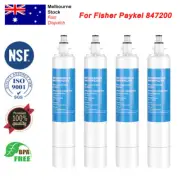 4PACK Replacement For Fisher Paykel 847200 Fridge Water Filter Cartridges-847200