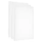Painting Canvas Panels, 3 Pack 12x16 Inch Rectangle Blank Art Board, White