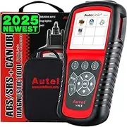 Autel AutoLink AL619 Scanner, 2025 ABS SRS Airbag Warning Light Diagnostic Scan Tool, 10 OBDII Test Modes, DTCs Lookup, Live Data, Turn Off Check Engine Light OBD2 Code Reader, Up of AL519 ML519 ML619