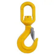 Austlift 103310 - Swivel Hook G80 with Safety Catch Ball Bearing Type SS 10mm