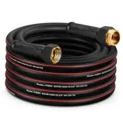 Garden Hose 5/8" x NON-EXPANDABLE with Extra 5ft Heavy Duty Premium 25ft