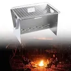 Bbq Grill Reliable Easy Storage Stainless Steel Camping Stove Mini