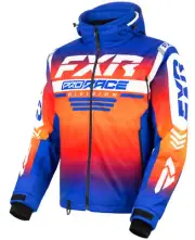 FXR RRX 24 Mens Snow Jacket Royal Blue/White MD