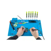 Goobay Silicone Soldering Mat for Safe Soldering, Repairing And Crafting