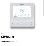 Hitachi wired remote controller / Thermostat. Hitachi/ Train / Daikin