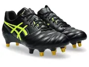 ASICS Rugby Shoes LETHAL RELENTLESS Black/Safety Yellow WIDE 1111A259.001