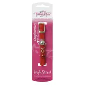 Trouble and Trix Collar High St Stretch Red
