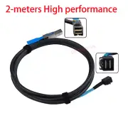 Mini SAS SFF-8644 26Pin to SAS SFF-8643 36Pin Internal HD 3.0 Raid Cable 2M/6FT