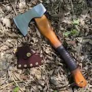 Small Forest Axe Hatchet Tomahawk Wood Hand Forged Survival Camping Emergency