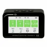 RCM 16 Air Quality Meter Packaging Size 191 X 78 X 67.5 mm Micro USB Accuracy