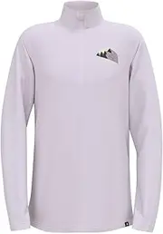 [ODLO] Unisex Children's Fleece Jumper Berra Kids Graphic I Midlayer with Half Zip Boys Girls Fleece Jacket