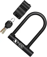 VANZACK Bike u Lock Heavy Duty Bike Lock Keys Compact Design Quick-Release Buckle