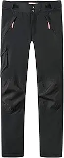 [Camii Mia] Big Girls Kids Snow Pants Insulated Snowboard Cargo Pants Winter Warm Outdoor Ski Pants