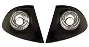 Mga tagapagpahiwatig sa harap for BMW 3 Series E46 98-01 Black DEPO KPBM16WS XIN