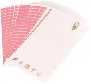 TEHAUX Notebook Loose-Leaf Paper 3pcs Size Refill for Binders Journaling Diary Writing Paper