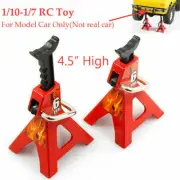 2x Adjustable Height 6 Ton Floor Jack Stands For 1/10th RC Car Rock Crawlers D90