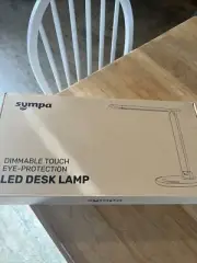 LED Smart Table Desk Reading Light Foldable Dimmable Eye Protection Night Lamp