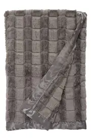 Little Giraffe Giraffe at Home Luxe Waterfall Throw Blanket