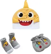 [Nickelodeon] Newborn Baby Boys' Gift Set – Take Me Home Cotton Beanie, Mittens & Socks Set