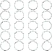 SG Store 20Pcs Circular Saw Blade Reducing Ring Saw Blade Bore Bushes Bushing Washer for Circular Saw Blade Cutting Disc 25.4x20x1mm