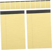 NAMOARLY Bulk Legal Notepads 12 Pack of Yellow Writing Pads College Ruled Paper for Note-Taking and Memo Keeping