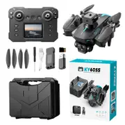4K Drone with Triple Cameras 2025 Upgraded New Obstacle Avoidance Altitude Hold Aerobatic Rolls 2 Batteries Speed Adjustment HD Video Transmission