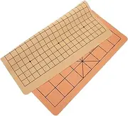 Generic Foldable Dual Sided Xiangqi Chessboard Mat Portable PU Scroll Chess Board for Go and Chinese Chess Design for All Ages Exceptional Craftsmanship Convenient Gaming Experience