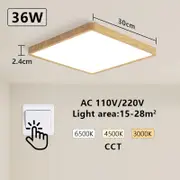 Smart LED Ceiling Lamp Voice Control Under 40 Characters