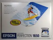 BRAND NEW Epson Perfection 1650 Scanner Photo/Negative/Slide/Film/35mm/4x5