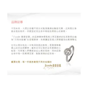 J'code真愛密碼金飾 捕桃花狐仙黃金/水晶墜子-立體硬金款 送項鍊 (8.9折)
